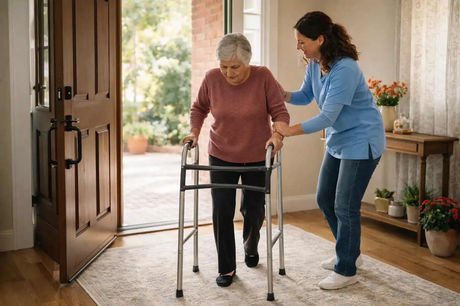 Assisted Walking Transportation service