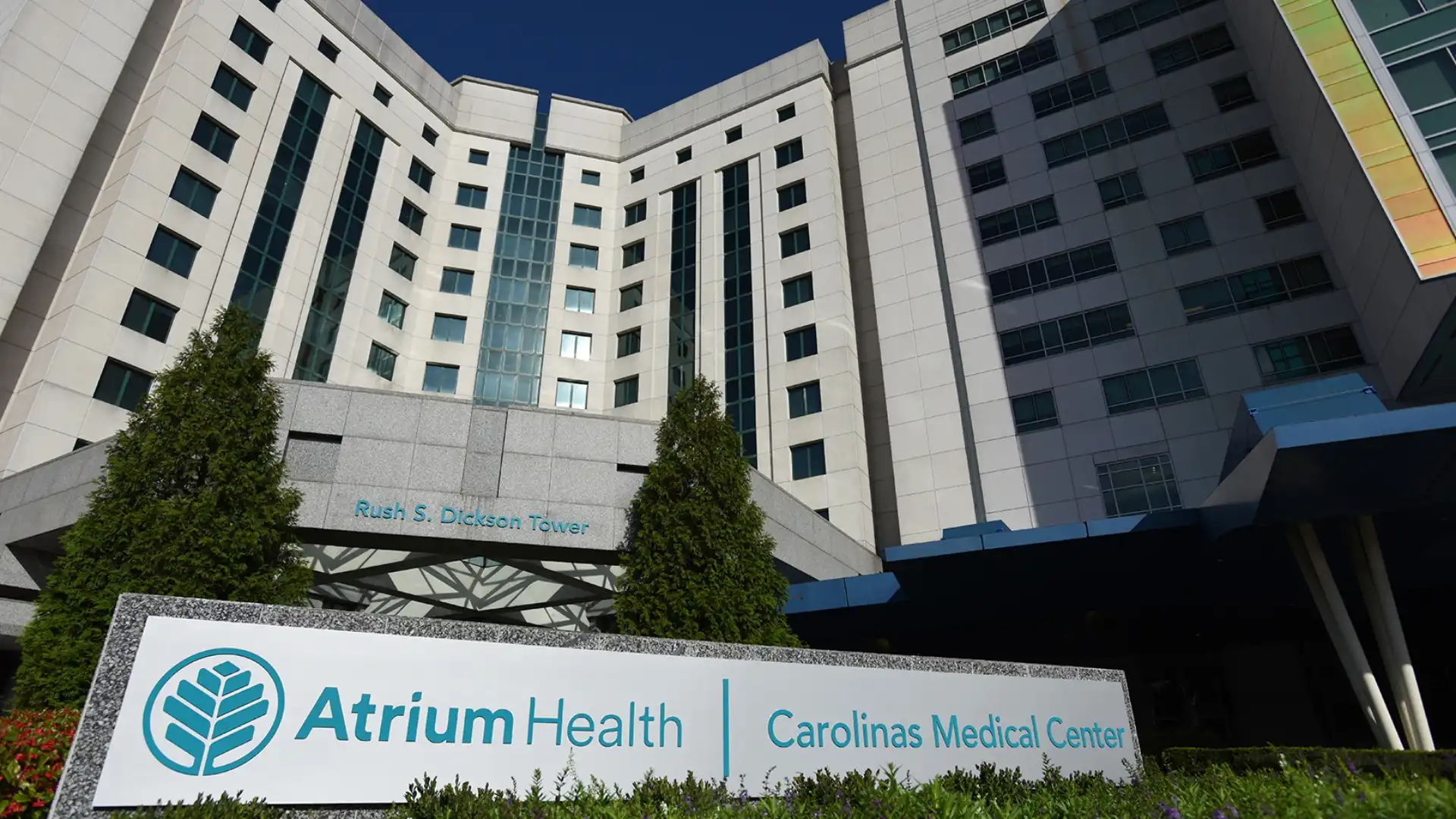 Atrium Health Carolinas Medical Center in Charlotte, North Carolina, a location serviced by our non-emergency medical transportation (NEMT) services