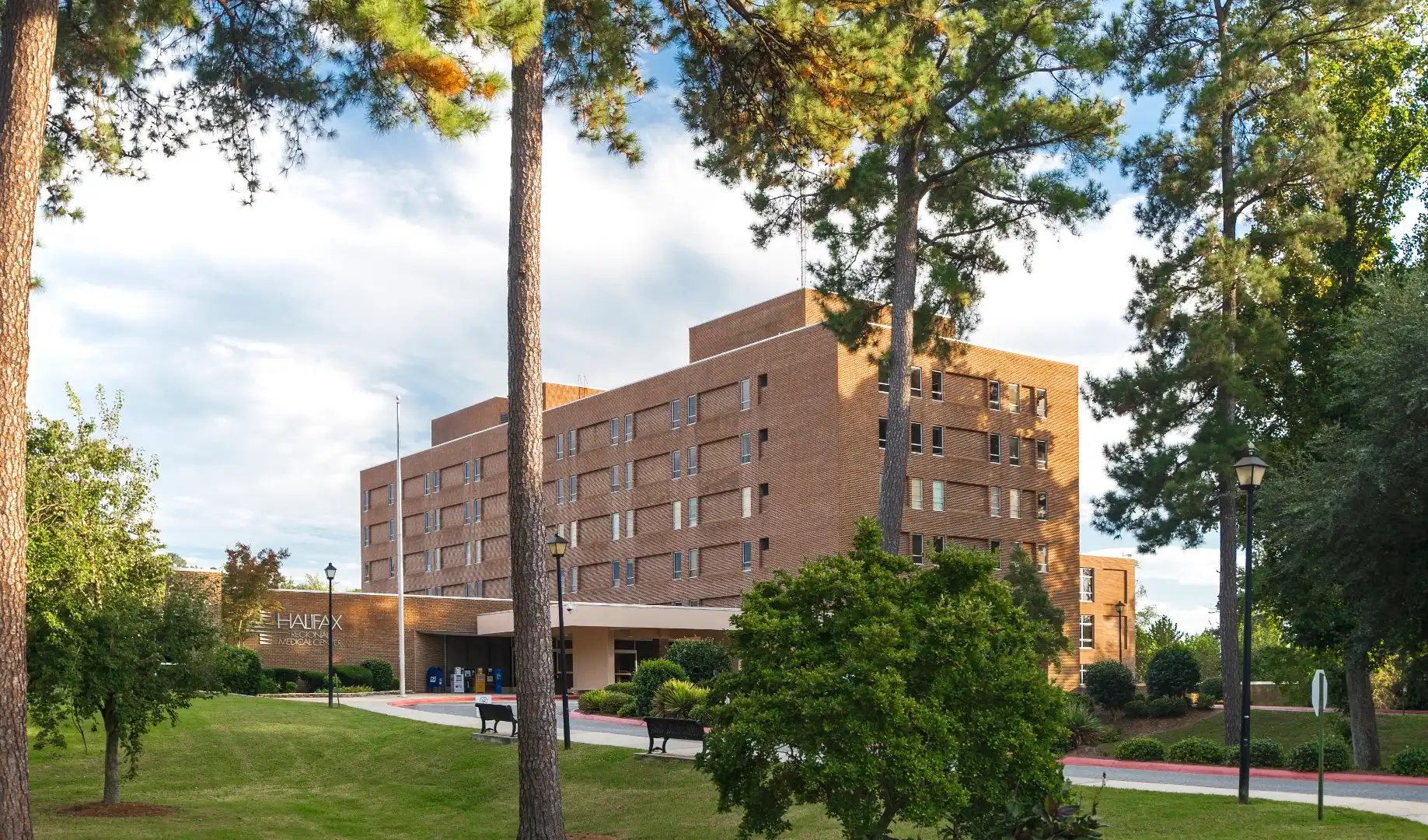 ECU Health North Hospital in Gaston, North Carolina, a location serviced by our non-emergency medical transportation (NEMT) services