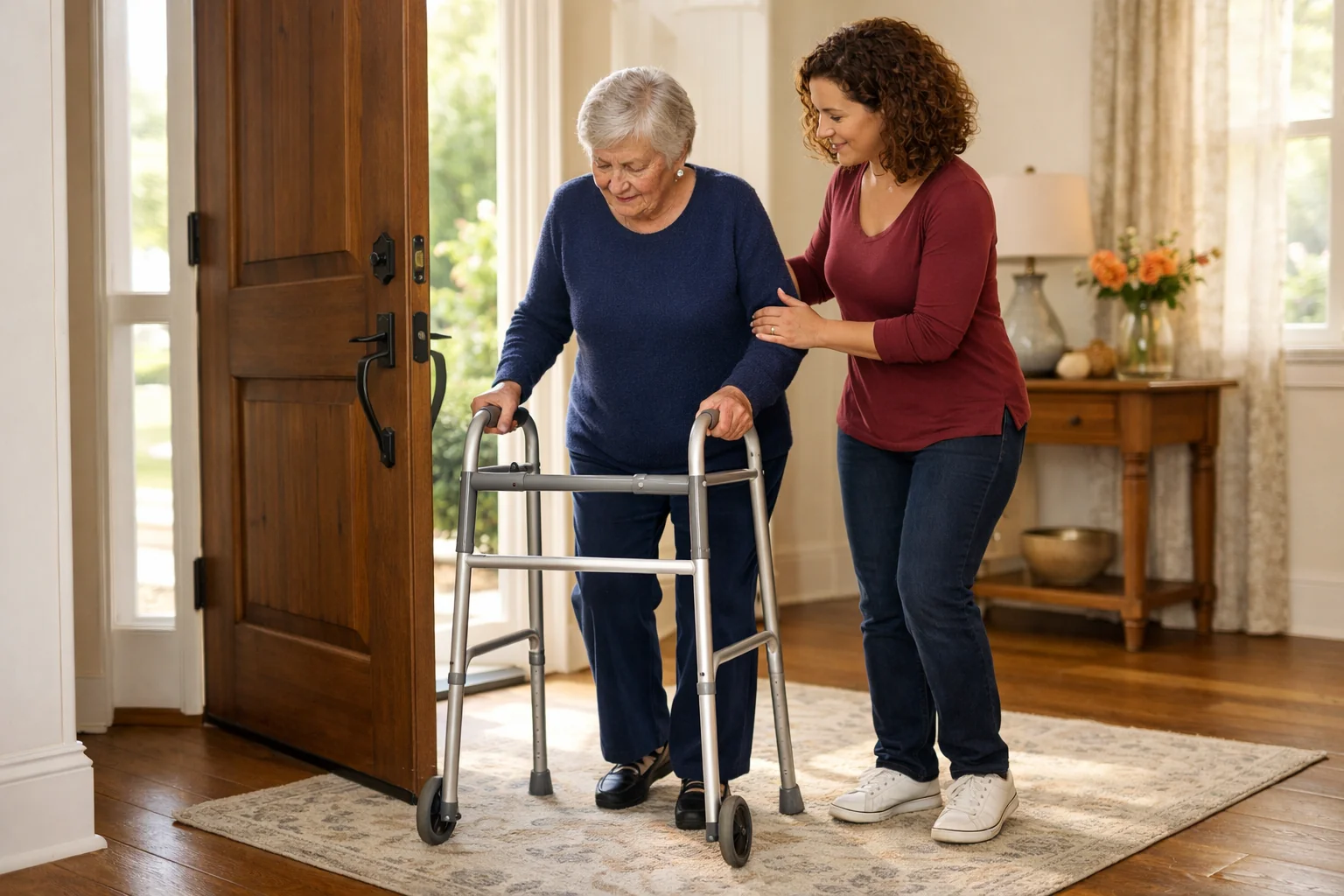 Assisted Walking Transportation service