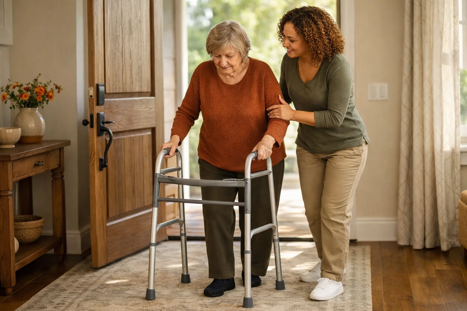 Assisted Walking Transportation service