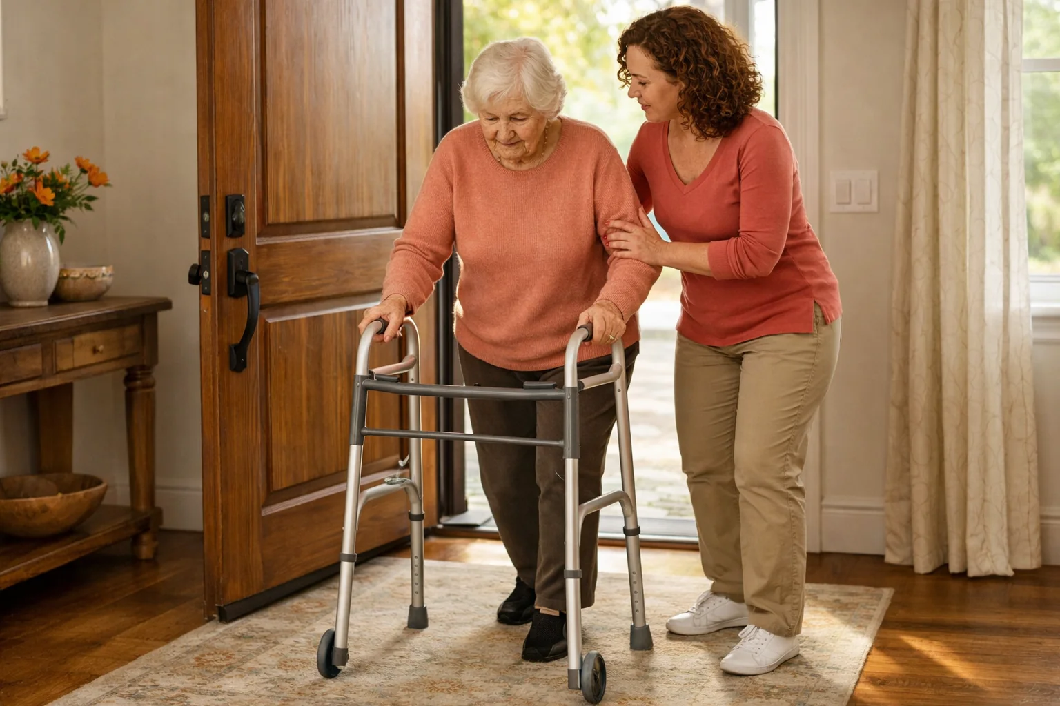 Assisted Walking Transportation service