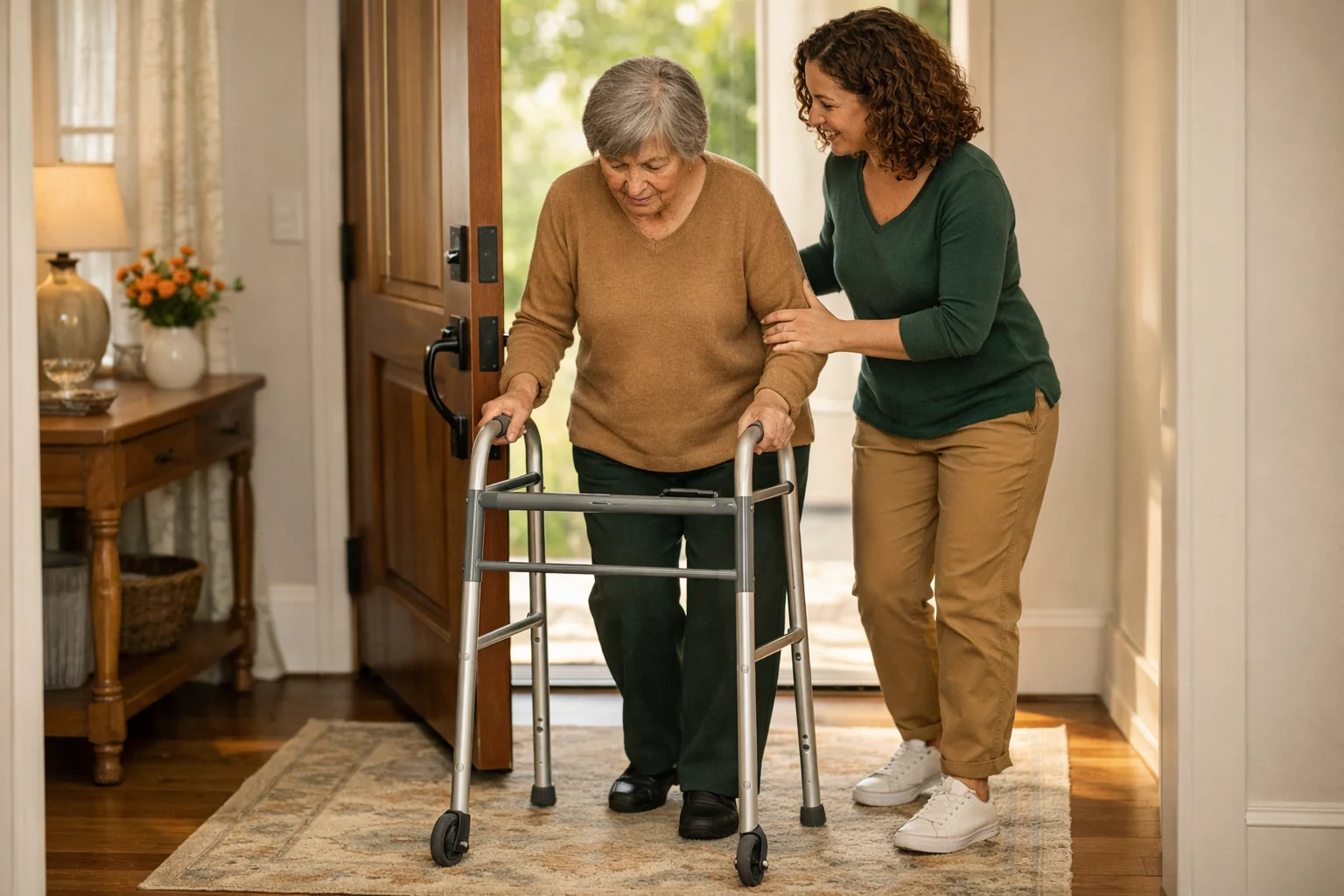 Assisted Walking Transportation service