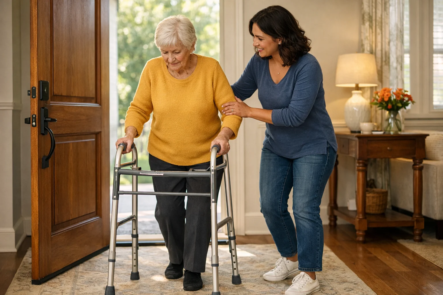 Assisted Walking Transportation service