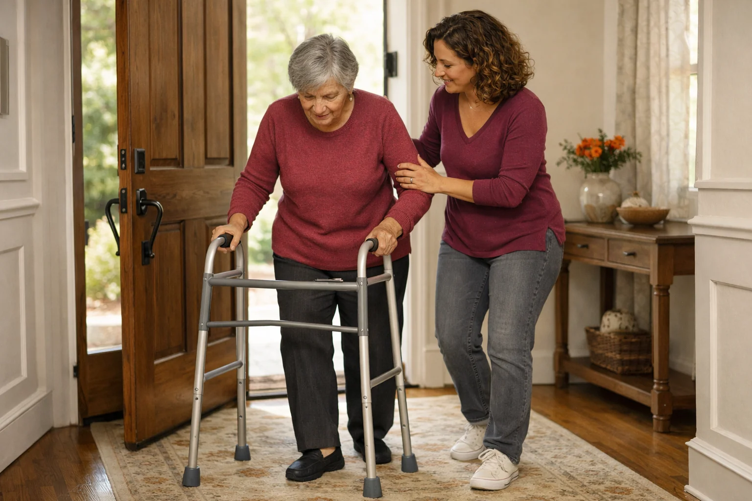 Assisted Walking Transportation service