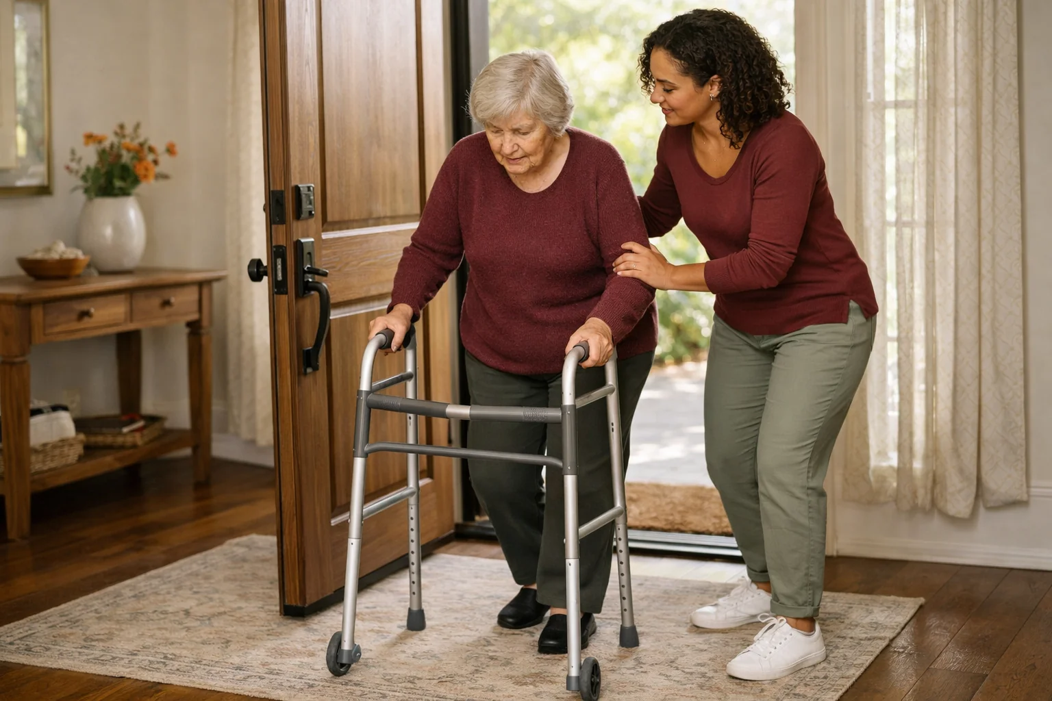 Assisted Walking Transportation service