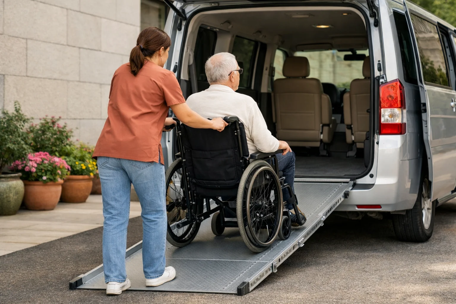 Wheelchair transportation in Aurora, Colorado