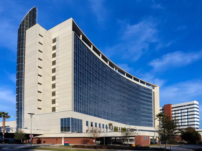 AdventHealth Orlando in Eatonville, Florida, a location serviced by our non-emergency medical transportation (NEMT) services