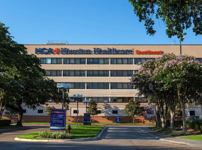 HCA Houston Healthcare Southeast in South Houston, Texas, a location serviced by our non-emergency medical transportation (NEMT) services