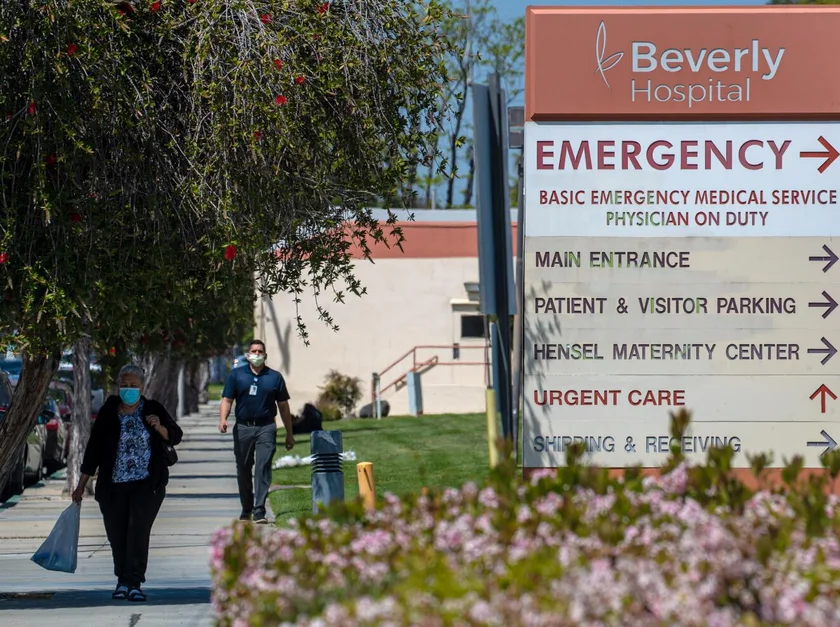 Beverly Hospital in Beverly, Massachusetts, a location serviced by our non-emergency medical transportation (NEMT) services