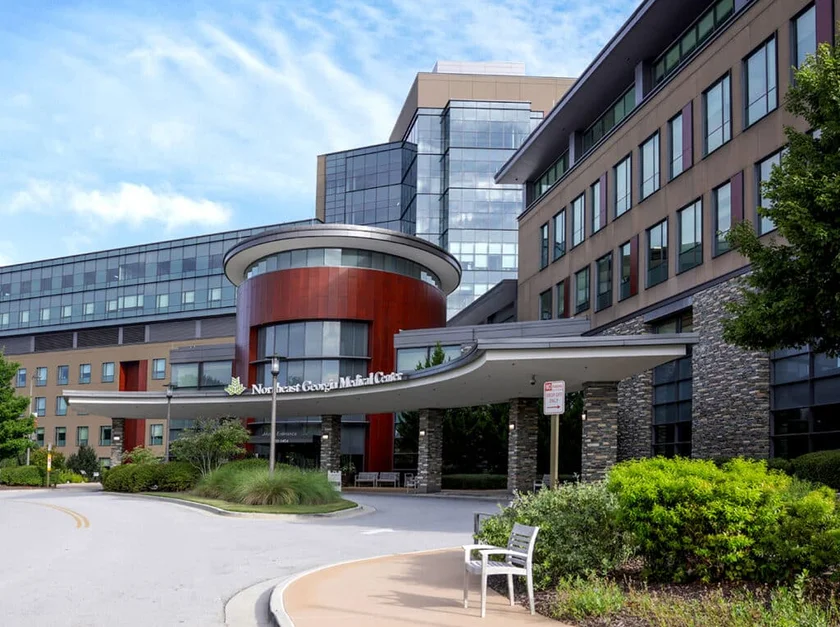 Northeast Georgia Medical Center Braselton in Buford, Georgia, a location serviced by our non-emergency medical transportation (NEMT) services