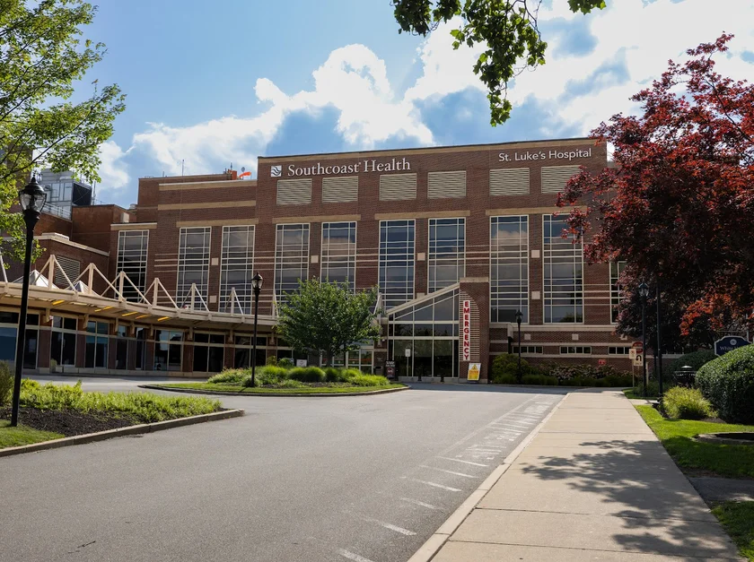 St. Luke's Hospital in New Bedford, Massachusetts, a location serviced by our non-emergency medical transportation (NEMT) services