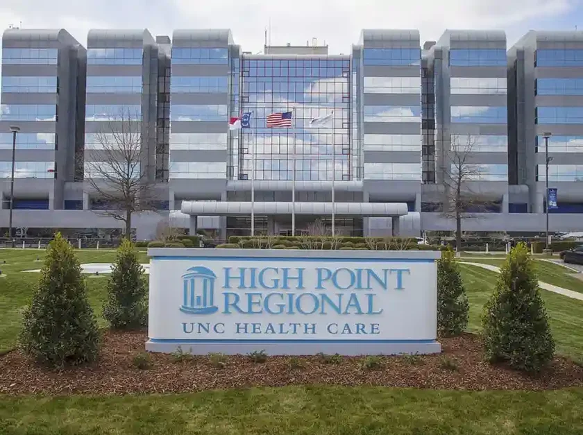 High Point Medical Center in High Point, North Carolina, a location serviced by our non-emergency medical transportation (NEMT) services