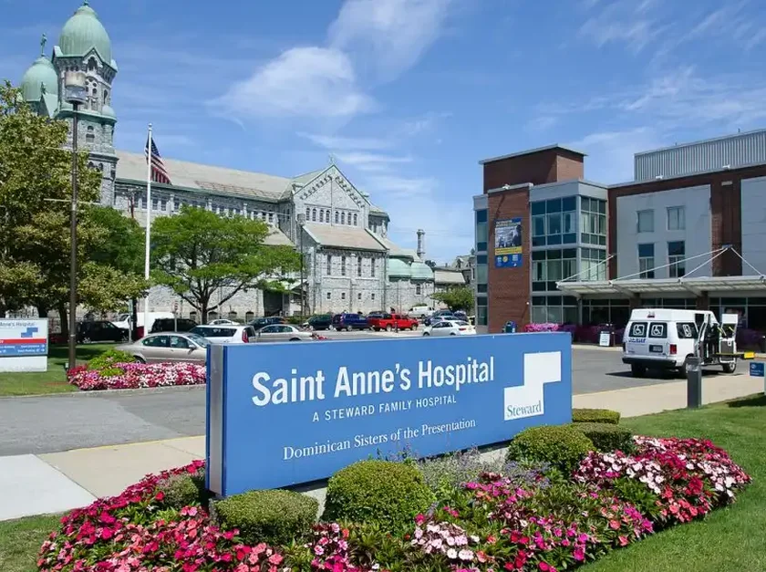 Saint Anne's Hospital in Fall River, Massachusetts, a location serviced by our non-emergency medical transportation (NEMT) services