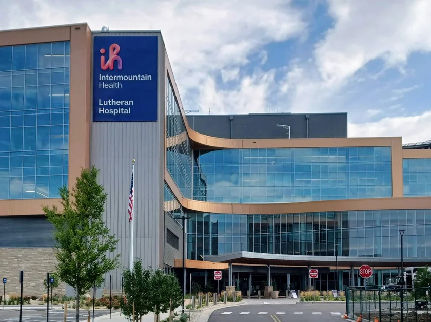 Intermountain Health Lutheran Hospital in Arvada, Colorado, a location serviced by our non-emergency medical transportation (NEMT) services