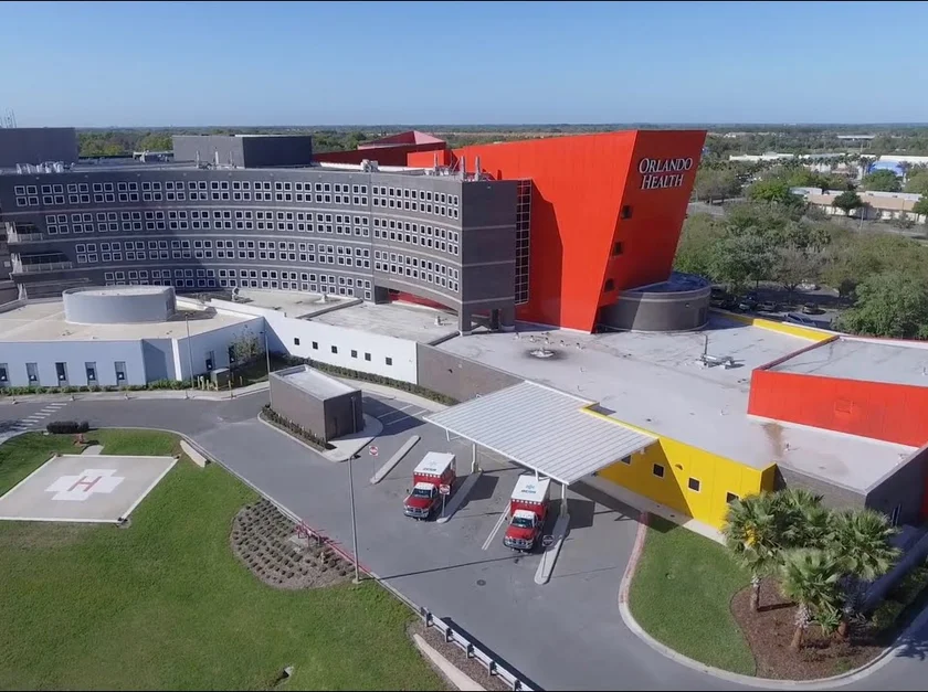 Orlando Health - Health Central Hospital in Gotha, Florida, a location serviced by our non-emergency medical transportation (NEMT) services