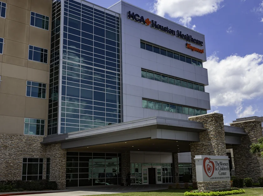 HCA Houston Healthcare Kingwood in Kingwood, Texas, a location serviced by our non-emergency medical transportation (NEMT) services