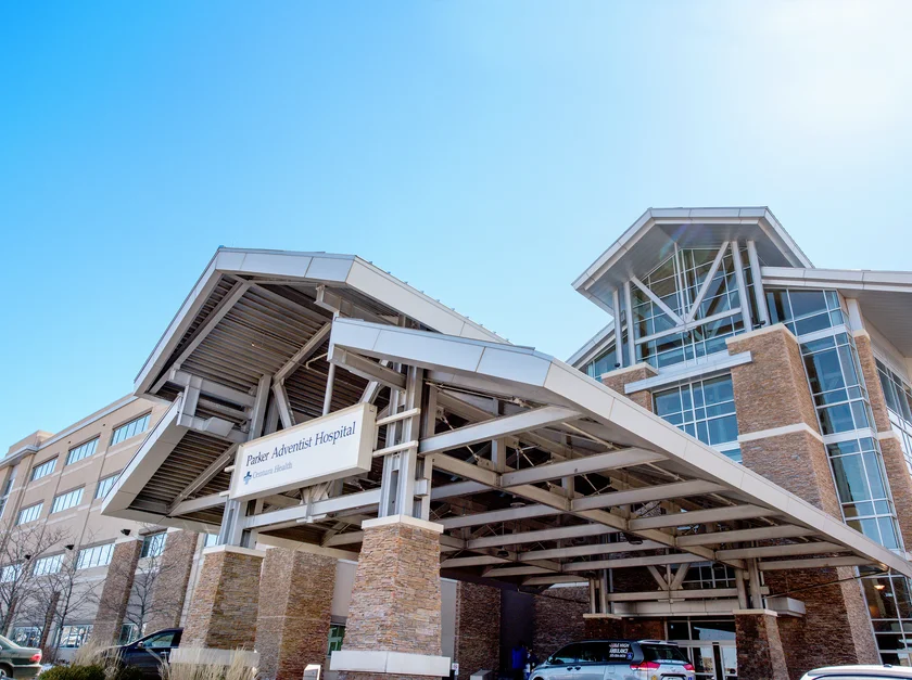 AdventHealth Parker in Parker, Colorado, a location serviced by our non-emergency medical transportation (NEMT) services