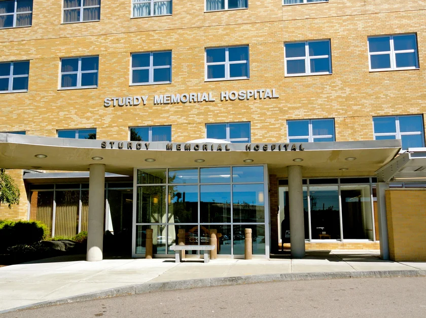 Sturdy Memorial Hospital in Plainville, Massachusetts, a location serviced by our non-emergency medical transportation (NEMT) services
