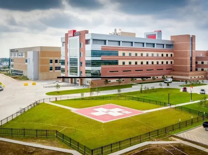 UTMB Health League City Campus Hospital & Clinics in San Leon, Texas, a location serviced by our non-emergency medical transportation (NEMT) services