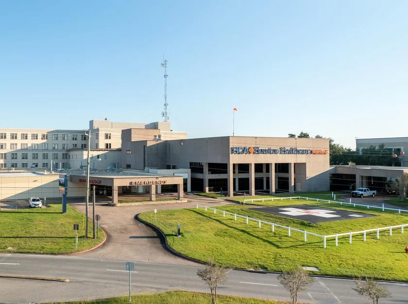 HCA Houston Healthcare Mainland in Dickinson, Texas, a location serviced by our non-emergency medical transportation (NEMT) services