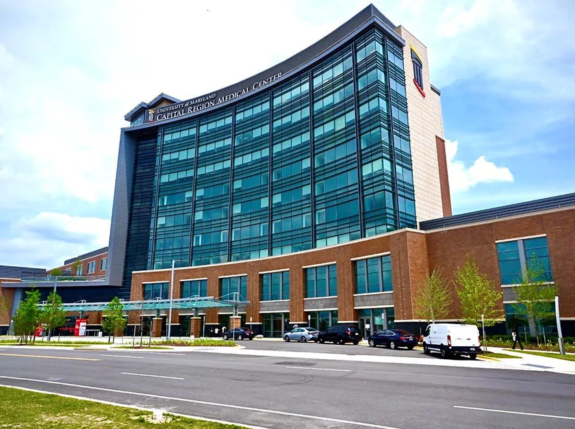 University of Maryland Capital Region Medical Center in Largo, Maryland, a location serviced by our non-emergency medical transportation (NEMT) services