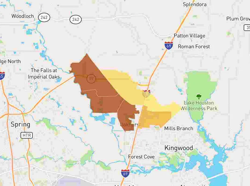 Porter, Texas neighborhoods serviced by our non-emergency medical transportation (NEMT) services