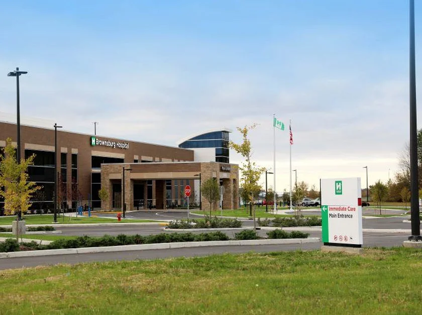 Hendricks Regional Health Brownsburg Hospital in Brownsburg, Indiana, a location serviced by our non-emergency medical transportation (NEMT) services
