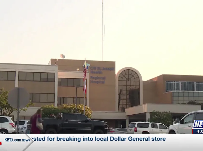 St. Joseph Health Regional Hospital - Bryan in Bryan, Texas, a location serviced by our non-emergency medical transportation (NEMT) services