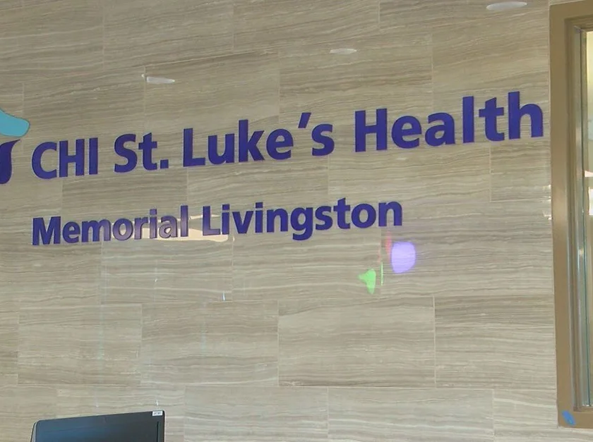CHI St. Luke's Health - Memorial Livingston (Livingston, TX) in Coldspring, Texas, a location serviced by our non-emergency medical transportation (NEMT) services