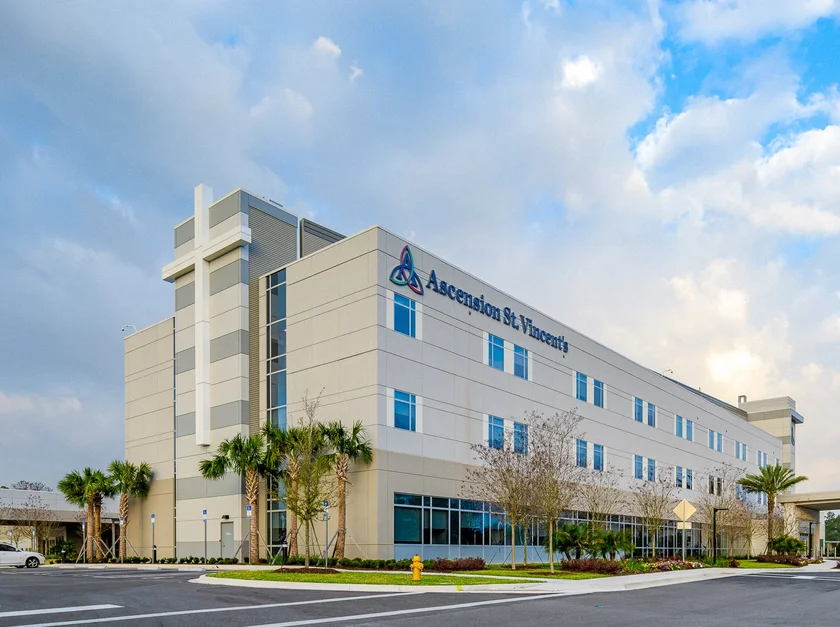 Ascension St. Vincent's St. Johns County in Fruit Cove, Florida, a location serviced by our non-emergency medical transportation (NEMT) services
