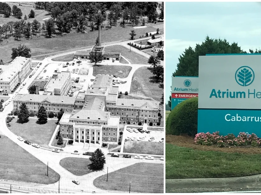 Atrium Health Cabarrus in Harrisburg, North Carolina, a location serviced by our non-emergency medical transportation (NEMT) services