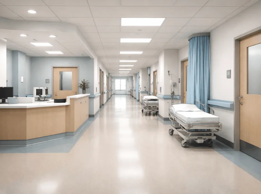 CHI St. Joseph Health Madison Hospital in Madisonville, Texas, a location serviced by our non-emergency medical transportation (NEMT) services