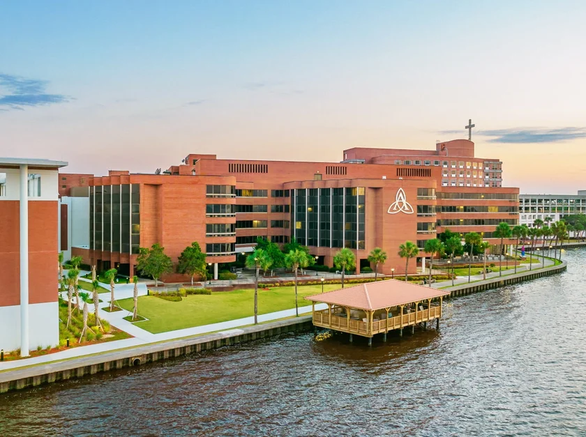 Ascension St. Vincent's Riverside in Ortega, Florida, a location serviced by our non-emergency medical transportation (NEMT) services