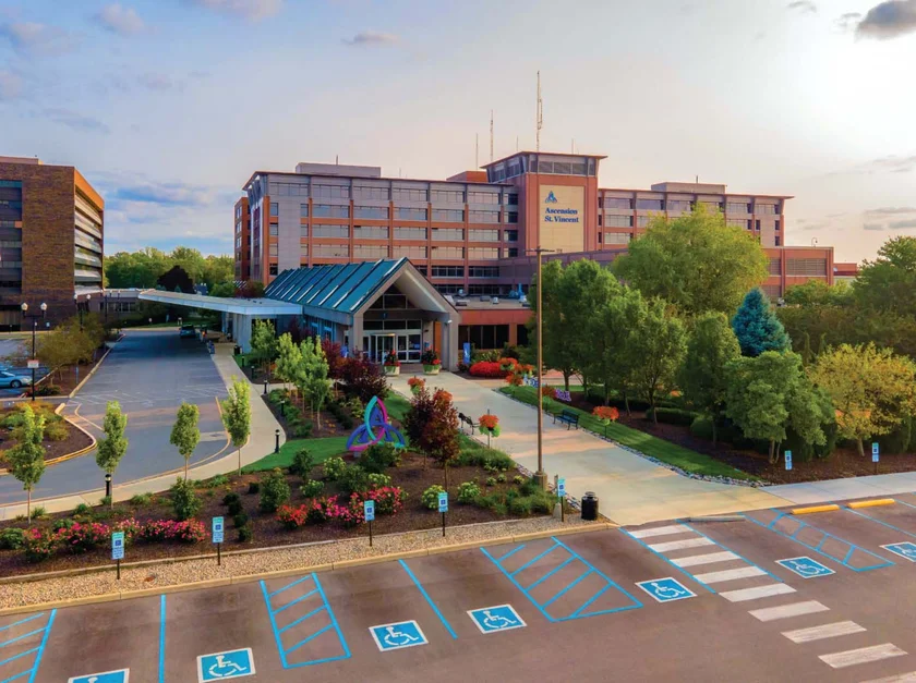 Ascension St. Vincent Hospital - Indianapolis in Pike Township, Indiana, a location serviced by our non-emergency medical transportation (NEMT) services