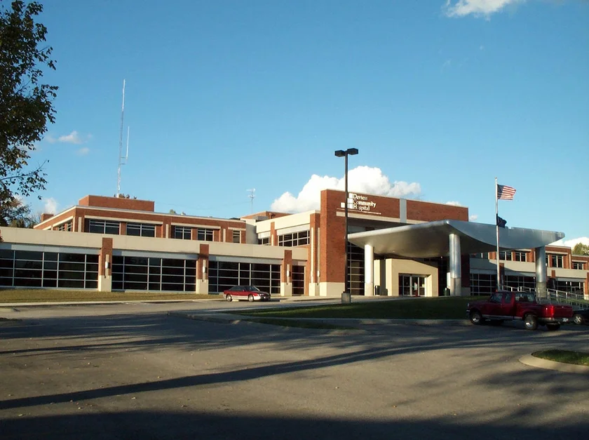 Daviess Community Hospital in Spring Lake, Indiana, a location serviced by our non-emergency medical transportation (NEMT) services