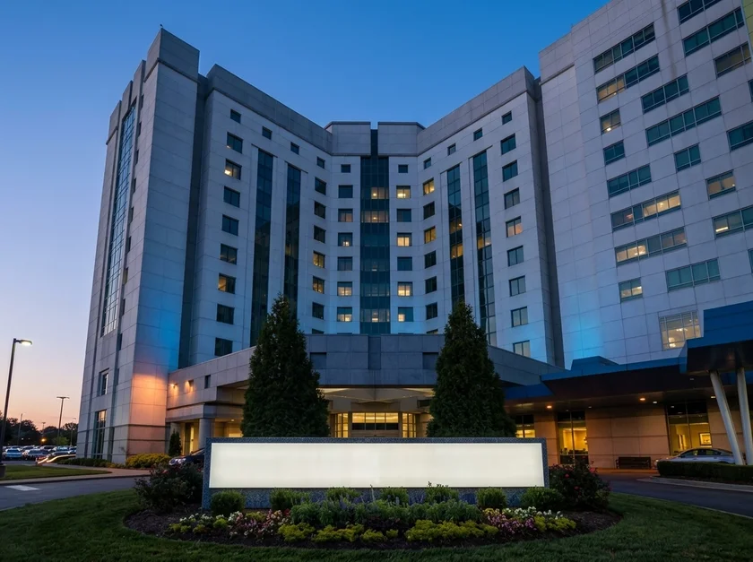 Atrium Health Carolinas Medical Center in Charlotte, North Carolina, a location serviced by our non-emergency medical transportation (NEMT) services