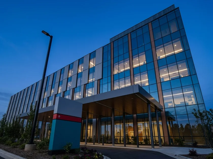 Atrium Health Huntersville Medical Center in Huntersville, North Carolina, a location serviced by our non-emergency medical transportation (NEMT) services