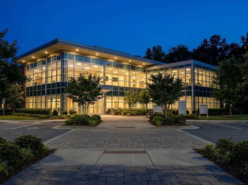 WakeMed Cary Hospital in Cary, North Carolina, a location serviced by our non-emergency medical transportation (NEMT) services